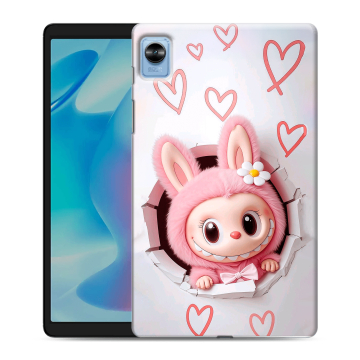 Силиконовый чехол на Realme Pad Mini с принтом Labubu Лабубу Силиконовый чехол на Realme Pad Mini с принтом Labubu Лабубу