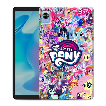 Силиконовый чехол на Realme Pad Mini с принтом My little pony Дружба чудо Силиконовый чехол на Realme Pad Mini с принтом My little pony Дружба чудо