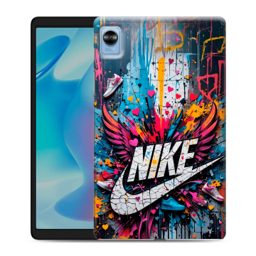 Силиконовый чехол на Realme Pad Mini с принтом Nike Найк
