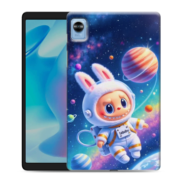 Силиконовый чехол на Realme Pad Mini с принтом Labubu Лабубу Силиконовый чехол на Realme Pad Mini с принтом Labubu Лабубу