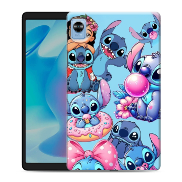 Силиконовый чехол на Realme Pad Mini с принтом Лило и Стич Силиконовый чехол на Realme Pad Mini с принтом Лило и Стич