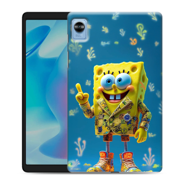 Силиконовый чехол на Realme Pad Mini с принтом Спанч боб Спанчбоб Силиконовый чехол на Realme Pad Mini с принтом Спанч боб Спанчбоб