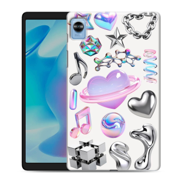 Силиконовый чехол на Realme Pad Mini с принтом Y2K Силиконовый чехол на Realme Pad Mini с принтом Y2K