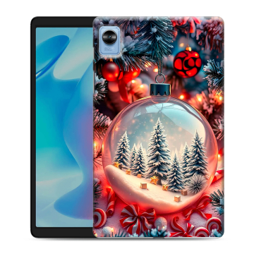 Силиконовый чехол на Realme Pad Mini с принтом Новый год