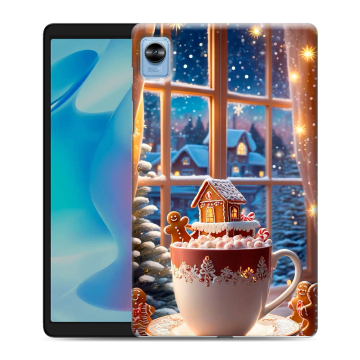 Силиконовый чехол на Realme Pad Mini с принтом Новый год