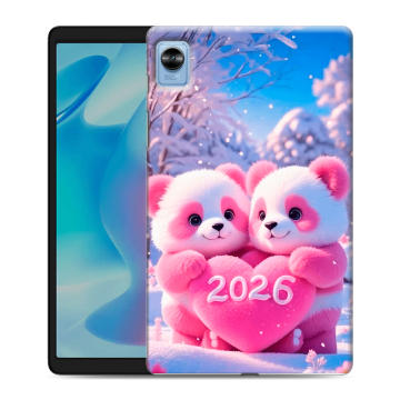 Силиконовый чехол на Realme Pad Mini с принтом Новый год