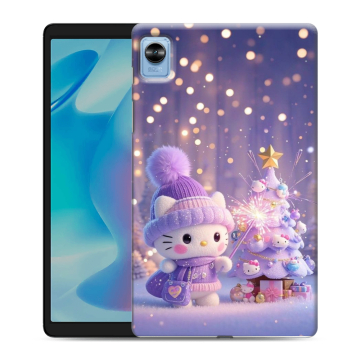 Силиконовый чехол на Realme Pad Mini с принтом Новый год