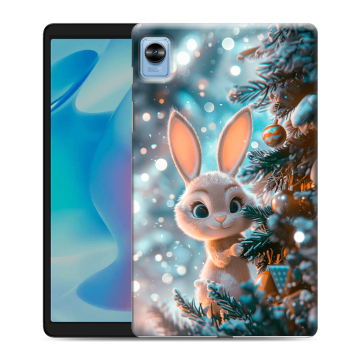 Силиконовый чехол на Realme Pad Mini с принтом Новый год