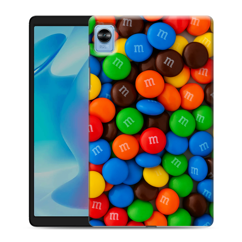 Силиконовый чехол на Realme Pad Mini с принтом Конфеты Силиконовый чехол на Realme Pad Mini с принтом Конфеты