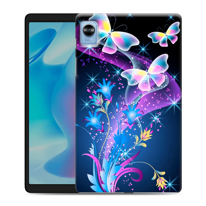 Силиконовый чехол на Realme Pad Mini с принтом Бабочки Силиконовый чехол на Realme Pad Mini с принтом Бабочки