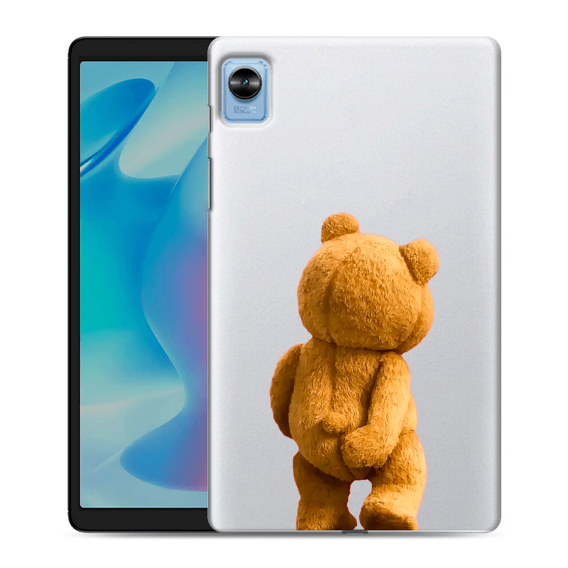 Силиконовый чехол на Realme Pad Mini с принтом Медведь Силиконовый чехол на Realme Pad Mini с принтом Медведь