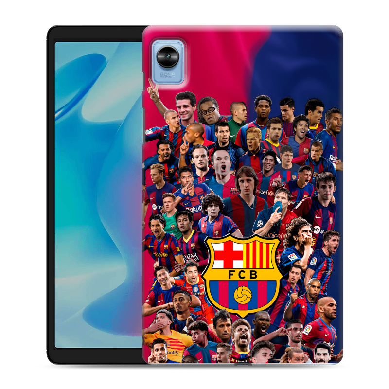 Силиконовый чехол на Realme Pad Mini с принтом Барселона Barcelona Силиконовый чехол на Realme Pad Mini с принтом Барселона Barcelona