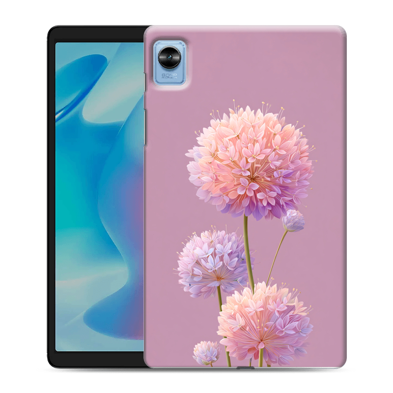 Силиконовый чехол на Realme Pad Mini с принтом Цветы Силиконовый чехол на Realme Pad Mini с принтом Цветы