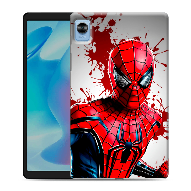 Силиконовый чехол на Realme Pad Mini с принтом Spiderman Человек паук Силиконовый чехол на Realme Pad Mini с принтом Spiderman Человек паук