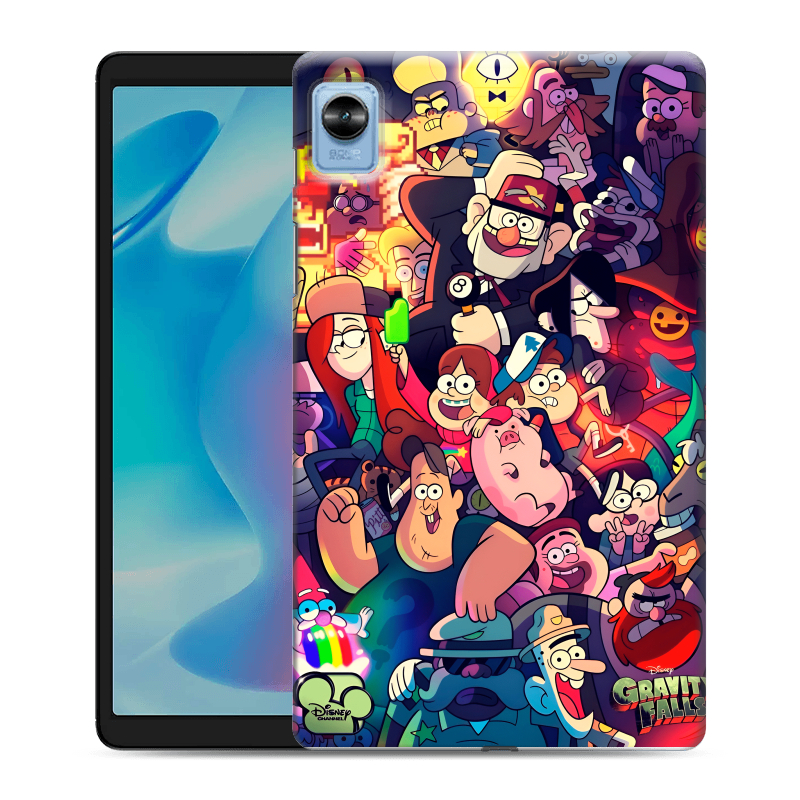 Силиконовый чехол на Realme Pad Mini с принтом Gravity Falls Гравити Фолз Силиконовый чехол на Realme Pad Mini с принтом Gravity Falls Гравити Фолз