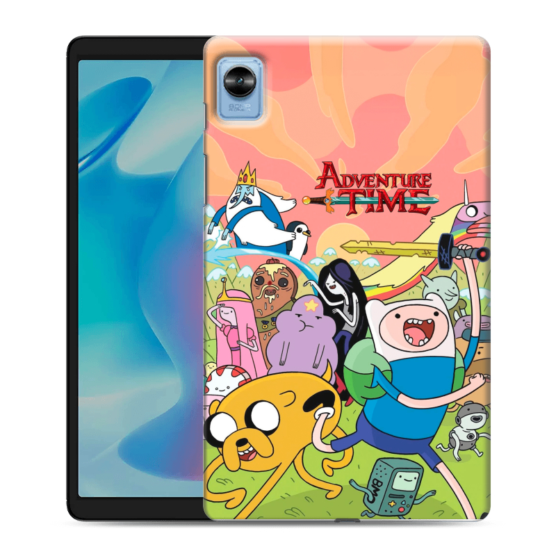 Силиконовый чехол на Realme Pad Mini с принтом Adventure time Время приключений Силиконовый чехол на Realme Pad Mini с принтом Adventure time Время приключений