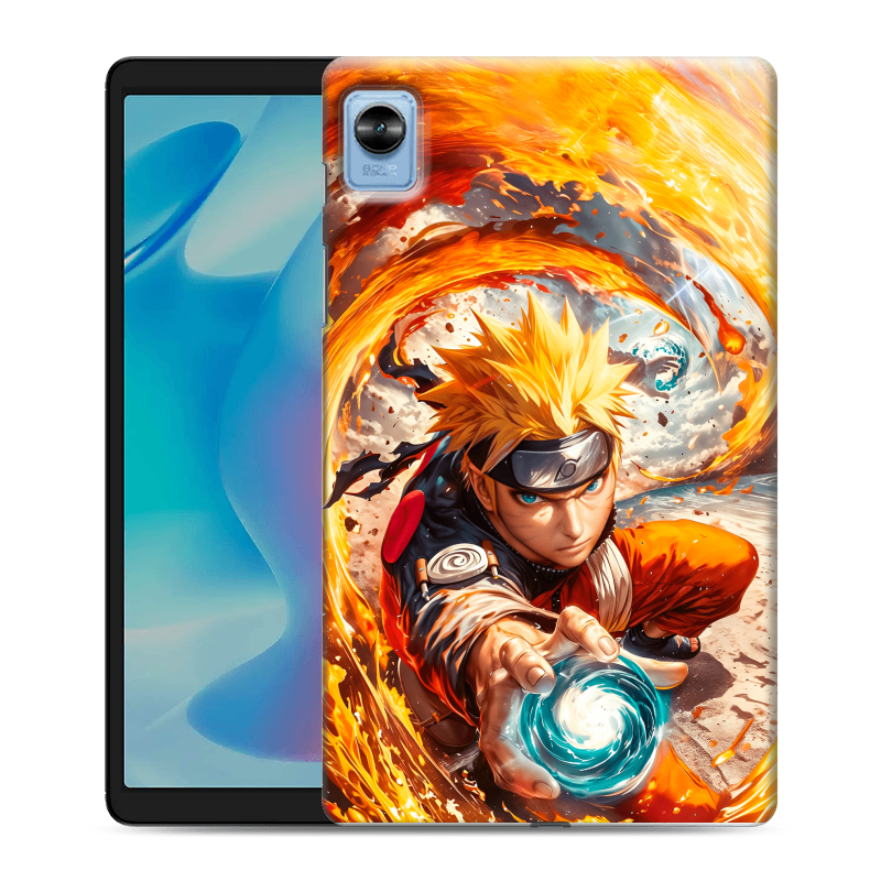 Силиконовый противоударный чехол на Realme Pad Mini с принтом Аниме Наруто Naruto Силиконовый противоударный чехол на Realme Pad Mini с принтом Аниме Наруто Naruto