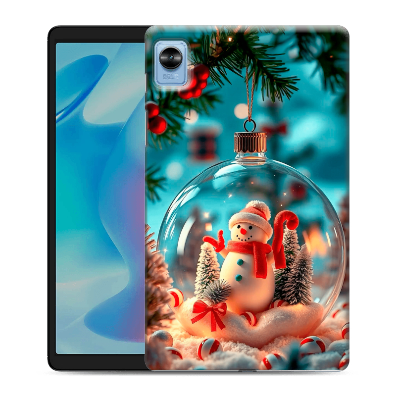 Силиконовый чехол на Realme Pad Mini с принтом Новый год Силиконовый чехол на Realme Pad Mini с принтом Новый год