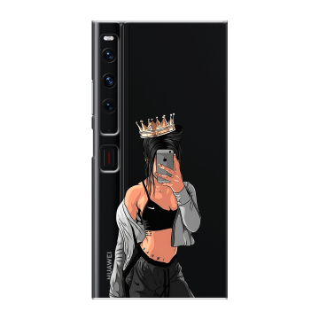 Пластиковый чехол на Huawei Mate Xs 2 с принтом Женские принты