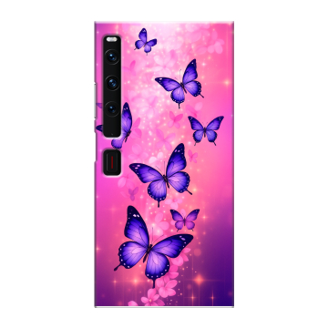 Пластиковый чехол на Huawei Mate Xs 2 с принтом Бабочки