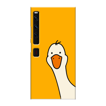 Пластиковый чехол на Huawei Mate Xs 2 с принтом Утка