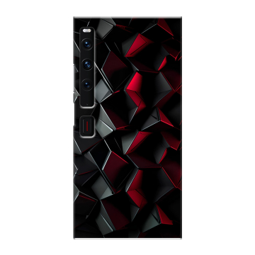 Пластиковый чехол на Huawei Mate Xs 2 с принтом Абстракция
