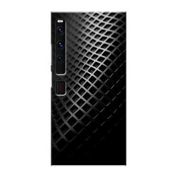 Пластиковый чехол на Huawei Mate Xs 2 с принтом Текстура металла
