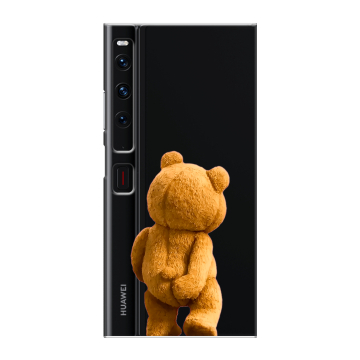 Пластиковый чехол на Huawei Mate Xs 2 с принтом Медведь