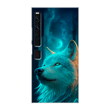 Пластиковый чехол на Huawei Mate Xs 2 с принтом бабочки саккура