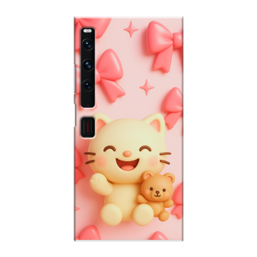 Пластиковый чехол на Huawei Mate Xs 2 с принтом для девочек