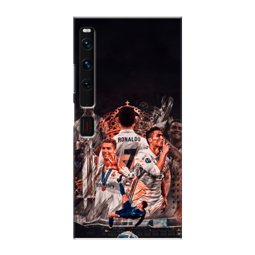 Пластиковый чехол на Huawei Mate Xs 2 с принтом Реал Роналдо Real Ronaldo
