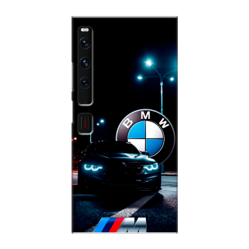 Пластиковый чехол на Huawei Mate Xs 2 с принтом БМВ BMW