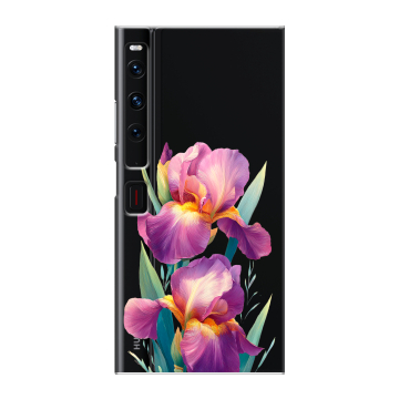 Пластиковый чехол на Huawei Mate Xs 2 с принтом Цветы орхидеи