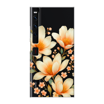 Пластиковый чехол на Huawei Mate Xs 2 с принтом Цветы