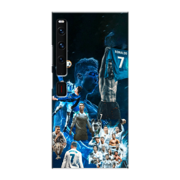 Пластиковый чехол на Huawei Mate Xs 2 с принтом Реал Роналдо