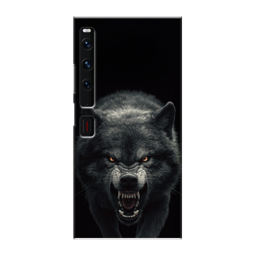 Пластиковый чехол на Huawei Mate Xs 2 с принтом Волк