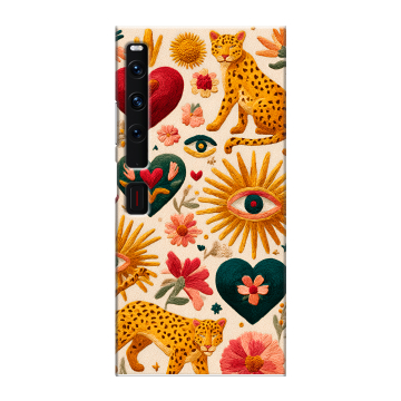 Пластиковый чехол на Huawei Mate Xs 2 с принтом Модный принт
