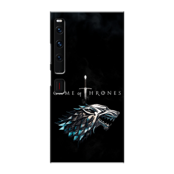 Пластиковый чехол на Huawei Mate Xs 2 с принтом Игра Престолов Game Thrones