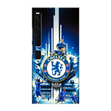 Пластиковый чехол на Huawei Mate Xs 2 с принтом Chelsea Челси