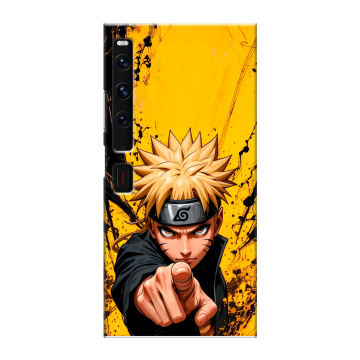 Пластиковый чехол на Huawei Mate Xs 2 с принтом Naruto Наруто