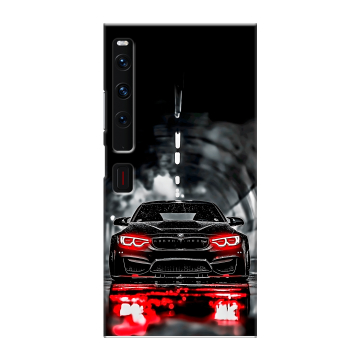 Пластиковый чехол на Huawei Mate Xs 2 с принтом BMW БМВ