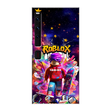 Пластиковый чехол на Huawei Mate Xs 2 с принтом Roblox Роблокс