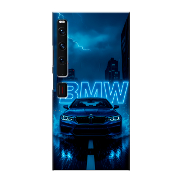 Пластиковый чехол на Huawei Mate Xs 2 с принтом BMW БМВ