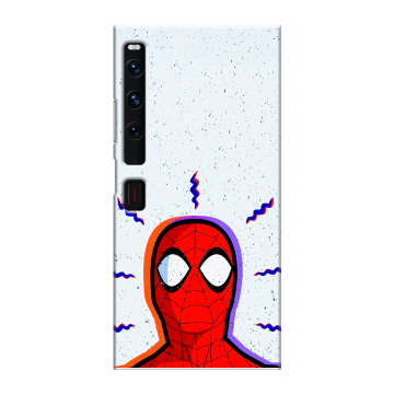 Пластиковый чехол на Huawei Mate Xs 2 с принтом Spiderman Человек паук