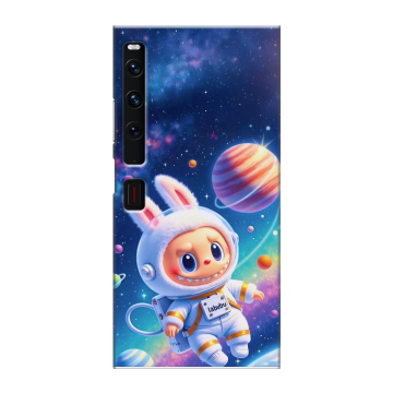 Пластиковый чехол на Huawei Mate Xs 2 с принтом Labubu Лабубу