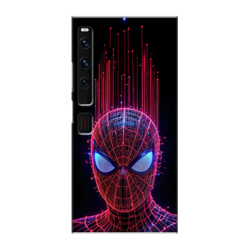 Пластиковый чехол на Huawei Mate Xs 2 с принтом Spiderman Человек паук