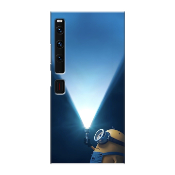Пластиковый чехол на Huawei Mate Xs 2 с принтом Миньоны