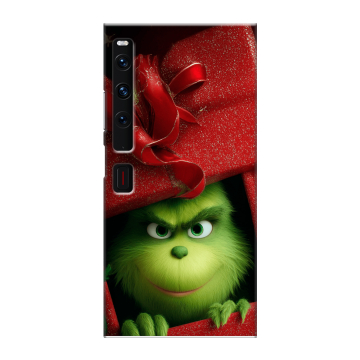 Пластиковый чехол на Huawei Mate Xs 2 с принтом Новый год