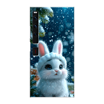 Пластиковый чехол на Huawei Mate Xs 2 с принтом Новый год