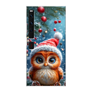 Пластиковый чехол на Huawei Mate Xs 2 с принтом Новый год